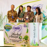 Pembalut Terbaru Charm Herbal Ansept+ Bio, Berasal dari Serat Tebu!