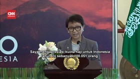 VIDEO: Indonesia Dapat 100.051 Kuota Haji Tahun 2022