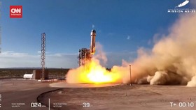 VIDEO: Blue Origin Berhasil Lakukan Wisata Luar Angkasa Ke-5