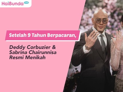 9 Tahun Berpacaran, Deddy Corbuzier & Sabrina Chairunnisa Resmi Menikah