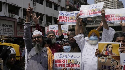 2 Tewas Ditembak dalam Unjuk Rasa Anti-politikus India Penghina Nabi