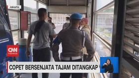 VIDEO: Copet Bersenjata Tajam Ditangkap