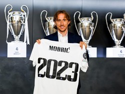 Resmi! Luka Modric Bertahan di Real Madrid Sampai 2023