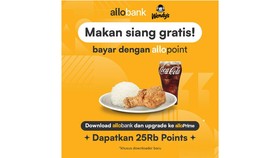 Makan Siang Gratis di Wendy's, Ditraktir Allo Bank