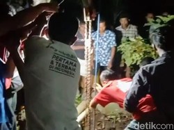 Seekor Sapi Tercebur Sumur Sedalam 16 Meter di Bondowoso
