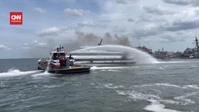 VIDEO: Kapal Pesiar Terbakar, Ada Penumpang Siswa TK dan SD