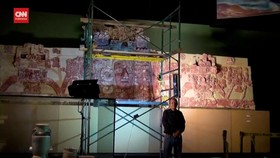 VIDEO: Dirusak Penyelundup, Restorasi Ornamen Suku Maya Hampir Selesai