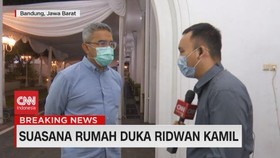 VIDEO: Suasana Rumah Duka Ridwan Kamil