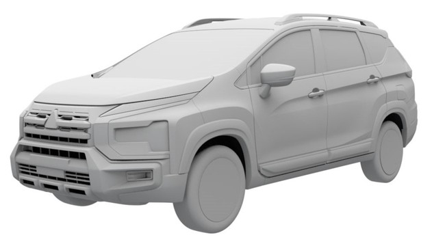 Desain paten mobil diduga Mitsubishi Xpander Facelift telah mendapatkan persetujuan negara dan diumumkan pada 7 Juni 2022.