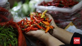 Harga Cabai-cabaian Masih Naik Meski Natal dan Tahun Baru Sudah Lewat