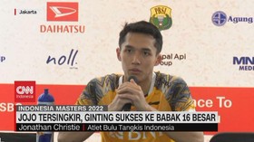 VIDEO: Jojo Kalah, Ginting  Melaju ke Babak 16 Besar