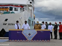 Resmikan 3 Pelabuhan di Wakatobi, Jokowi Harap Aktivitas Makin Mudah