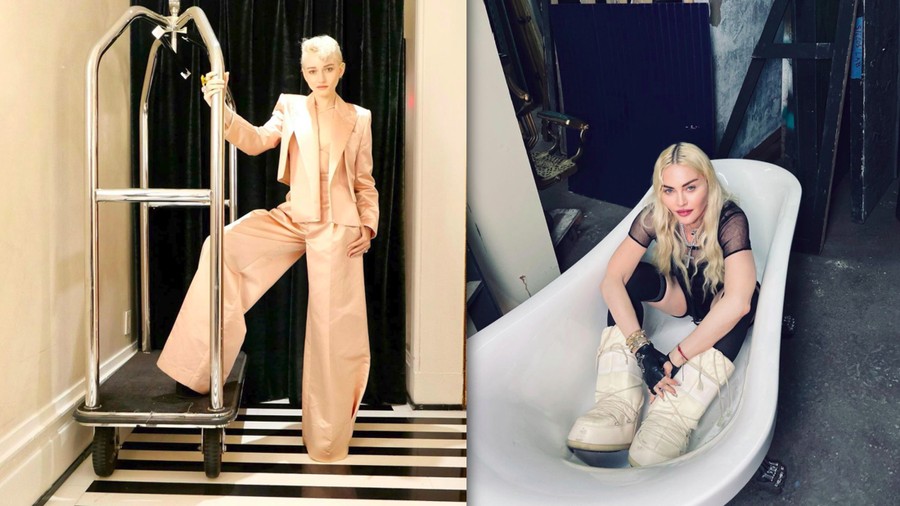 Julia Garner dan Madonna