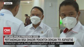 VIDEO: Piala Presiden 2022 Bisa Dihadiri Penonton Dengan 75% Kapasitas