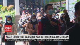 VIDEO: Kasus Covid-19 di Indonesia Naik 44% Dalam Sepekan