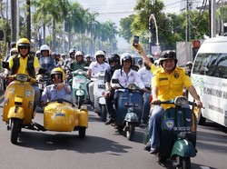 Cetak Sejarah Baru, Bali Jadi Tuan Rumah Acara Vespa World Days 2022
