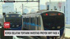 VIDEO: Korea Selatan Tertarik Investasi Proyek MRT Fase 4