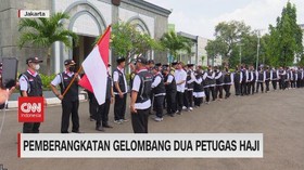 VIDEO: Pemberangkatan Gelombang Dua Petugas Haji
