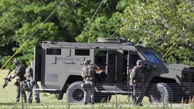 FOTO: Situasi Mencekam Penembakan Massal di Maryland AS