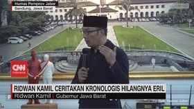 VIDEO: Ridwan Kamil Ceritakan Kronologis Hilangnya Eril