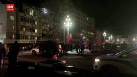 VIDEO: Momen Gempa Magnitudo 6 Hantam Provinsi Sichuan