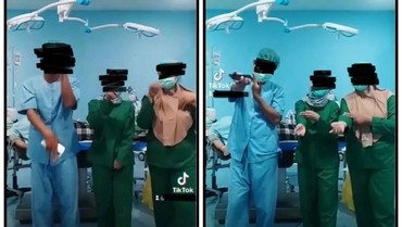 img-title Heboh Oknum Nakes TikTok-an di Dekat Pasien Jelang Operasi