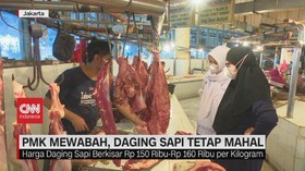 VIDEO: PMK Mewabah, Daging Sapi Tetap Mahal