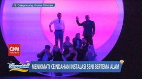 VIDEO: Menikmati Keindahan Instalasi Seni Bertema Alam