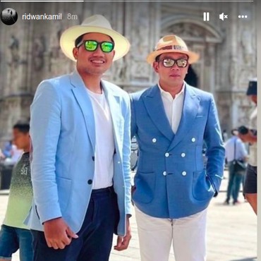 Ridwan Kamil Beli Lukisan Dirinya di Sungai Aare Rp10 Juta