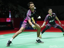 Momen Kemenangan Fajar/Rian di Semifinal Indonesia Masters 2022