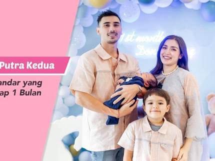 5 Potret Putra Kedua Jessica Iskandar yang Sudah Genap 1 Bulan