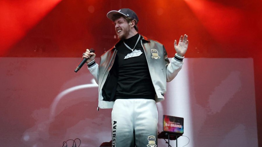 NEW YORK, NEW YORK - JUNE 10: Jack Harlow performs during the 2022 Governors Ball Music Festival at Citi Field on June 10, 2022 in New York City. (Photo by Taylor Hill/Getty Images for Governors Ball)