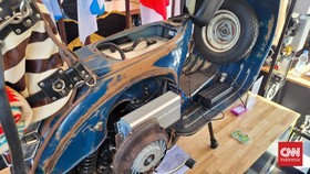 Modifikasi Vespa Klasik Jadi Listrik Telan Puluhan Juta Rupiah