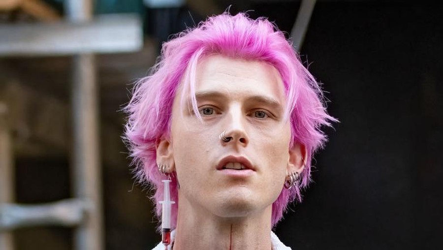 Machine Gun Kelly Machine Gun Kelly hadir di premier 'Taurus', Tribeca Film Festival, New York City, Amerika Serikat.