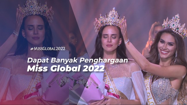 Wakil UAE dan Filipina Raih Mahkota Miss Global 2021 & 2022