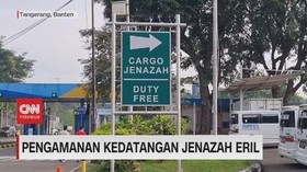 VIDEO: Pengamanan Kedatangan Jenazah Eril