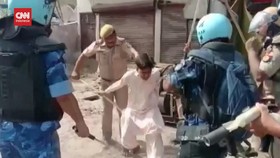 VIDEO: Demo Hina Nabi di India Makan 2 Korban Jiwa