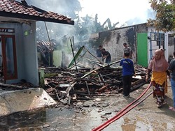 3 Rumah di Pangandaran Kebakaran, Diduga Konsleting Listrik