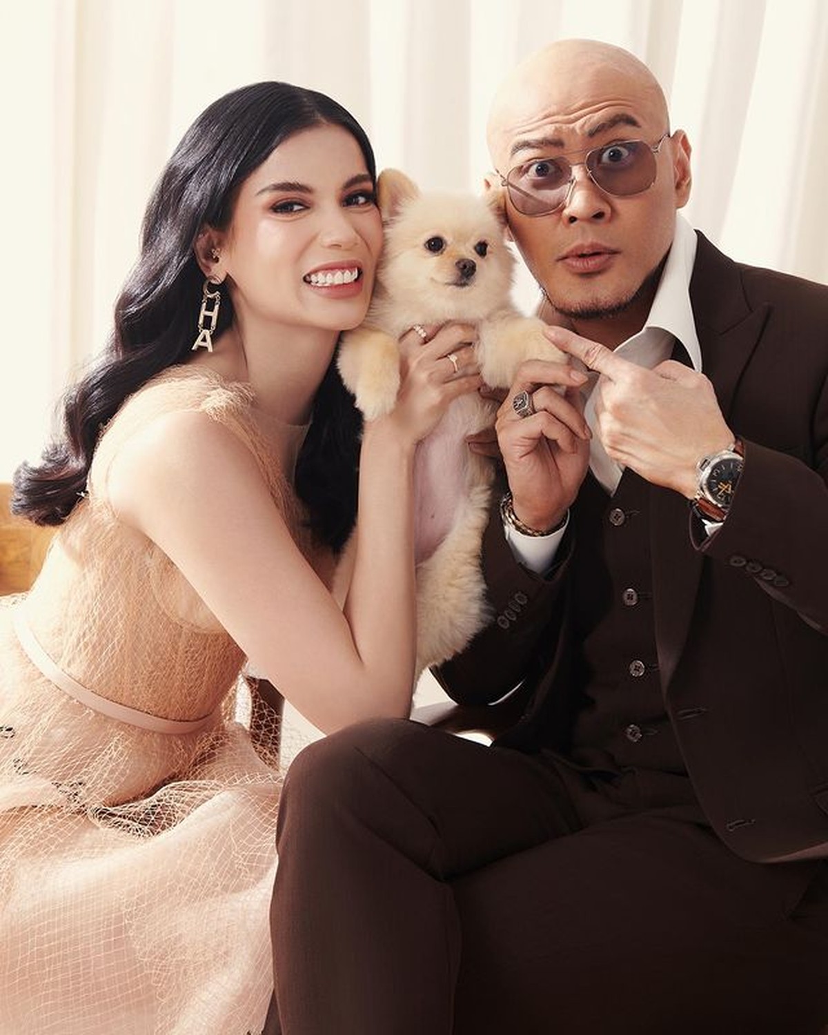 Deddy Corbuzier dan Sabrina Chairunnisa