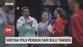 VIDEO: Greysia Polii Pensiun dari Bulu Tangkis