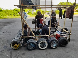 Sisi Lain VWD 2022: Komunitas Vespa Ekstrem Pantang Ucap Minta Uang