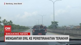VIDEO: Perjalanan Menuju Lokasi Pemakaman Eril
