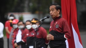 Jokowi Lepas Kontingen Asian Games Indonesia Selasa Sore