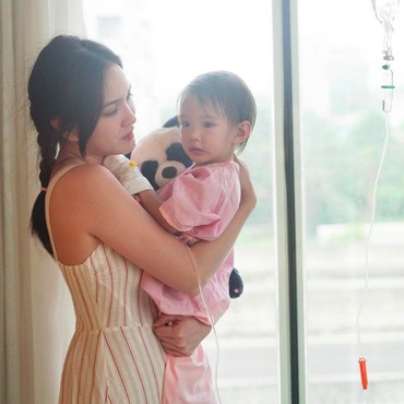 Shandy Aulia Dapat Pelajaran Berharga Lihat Anak Tetap Ceria Meski Sakit