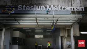 FOTO: Stasiun Matraman untuk Kurangi Penumpukan di Manggarai