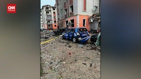 VIDEO: Rusia Serang Kota Ternopil, 23 Orang Terluka