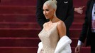 NEW YORK, NEW YORK - MAY 02: Pete Davidson and Kim Kardashian attend The 2022 Met Gala Celebrating 