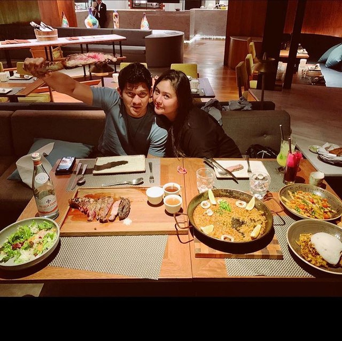 Audy Item dan Iko Uwais