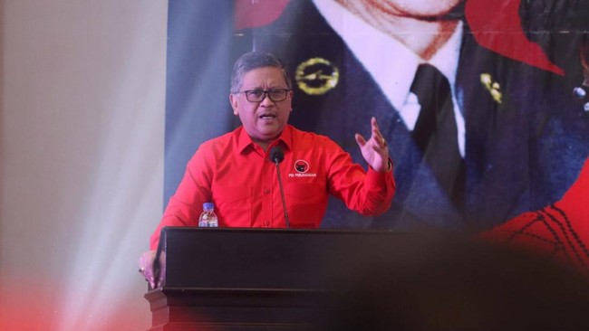Sekjen PDIP Hasto Kristiyanto mengatakan PDIP akan menggunakan nomor urut lama pada Pemilu 2024, yaitu nomor 3.