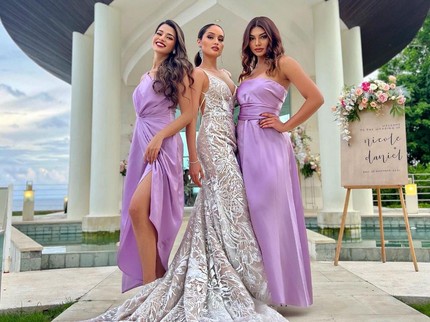 5 Potret Cinta Laura Pakai Gaun Pengantin, Ngaku Sudah Nikah Padahal..